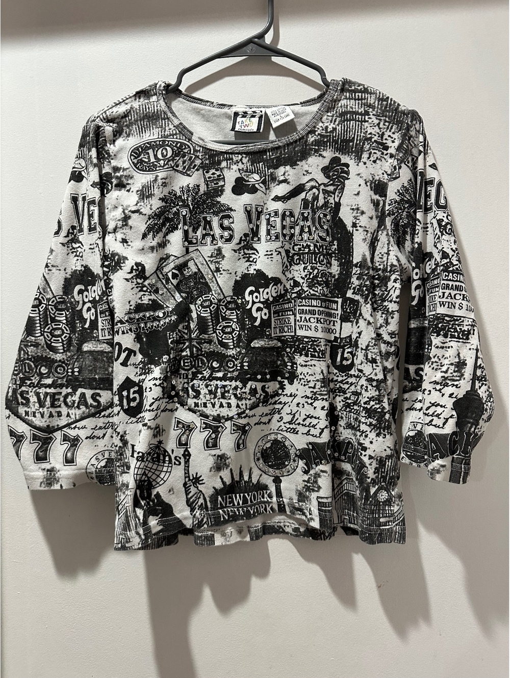 Las Vegas Vintage Take Two Women’s All Over Print Top